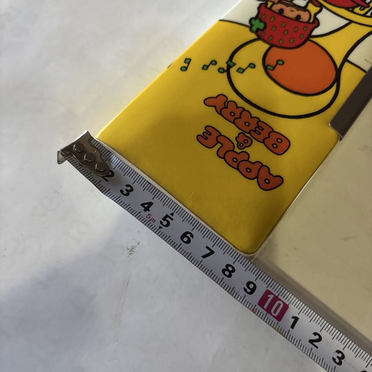 昭和レトロ 文房具 パイロット製 アップル&ベリー 筆箱 新品 当時物 可愛い_画像6