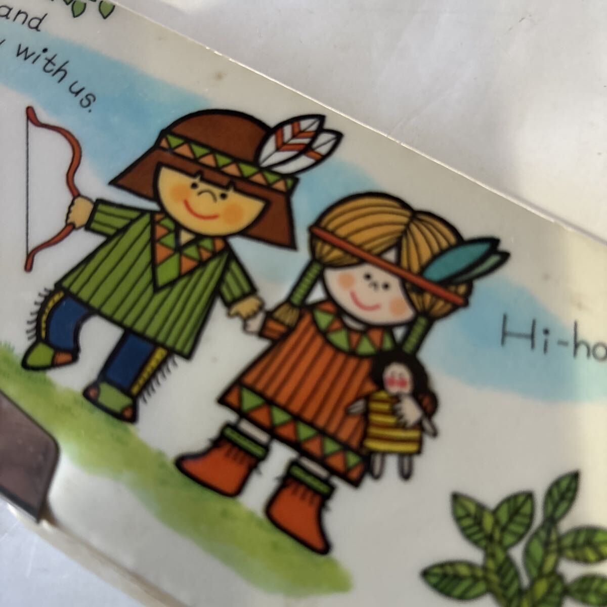 当時物 昭和レトロ 筆箱 デッドストック　パイロット製　インディアン　下町文房具屋さん閉店処分 ペンケース_画像2