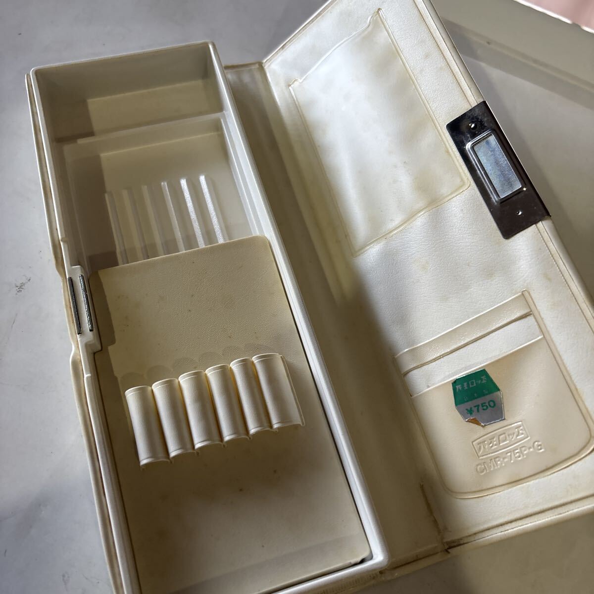 当時物 昭和レトロ 筆箱 デッドストック　パイロット製　インディアン　下町文房具屋さん閉店処分 ペンケース_画像4