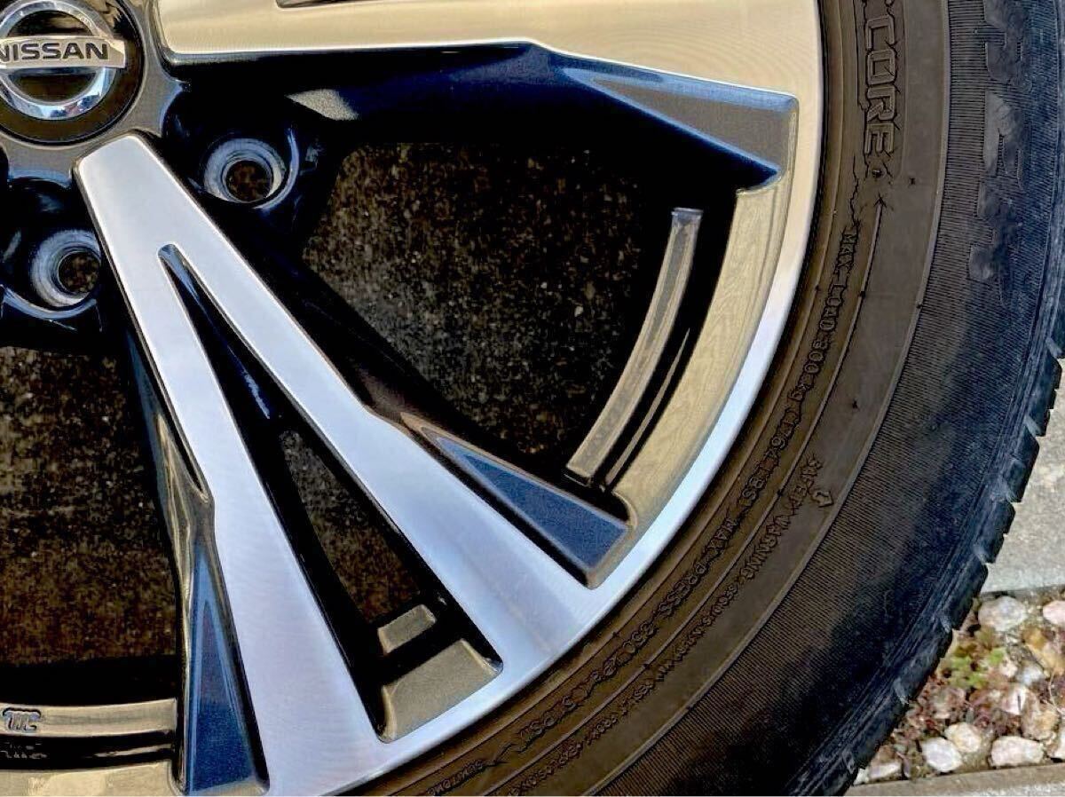 日産 エクストレイル T32 後期 純正　アルミホイール　タイヤ付　18インチ 7J+45 PCD114.3 5H 1本　225/60R18 中古品 _画像5