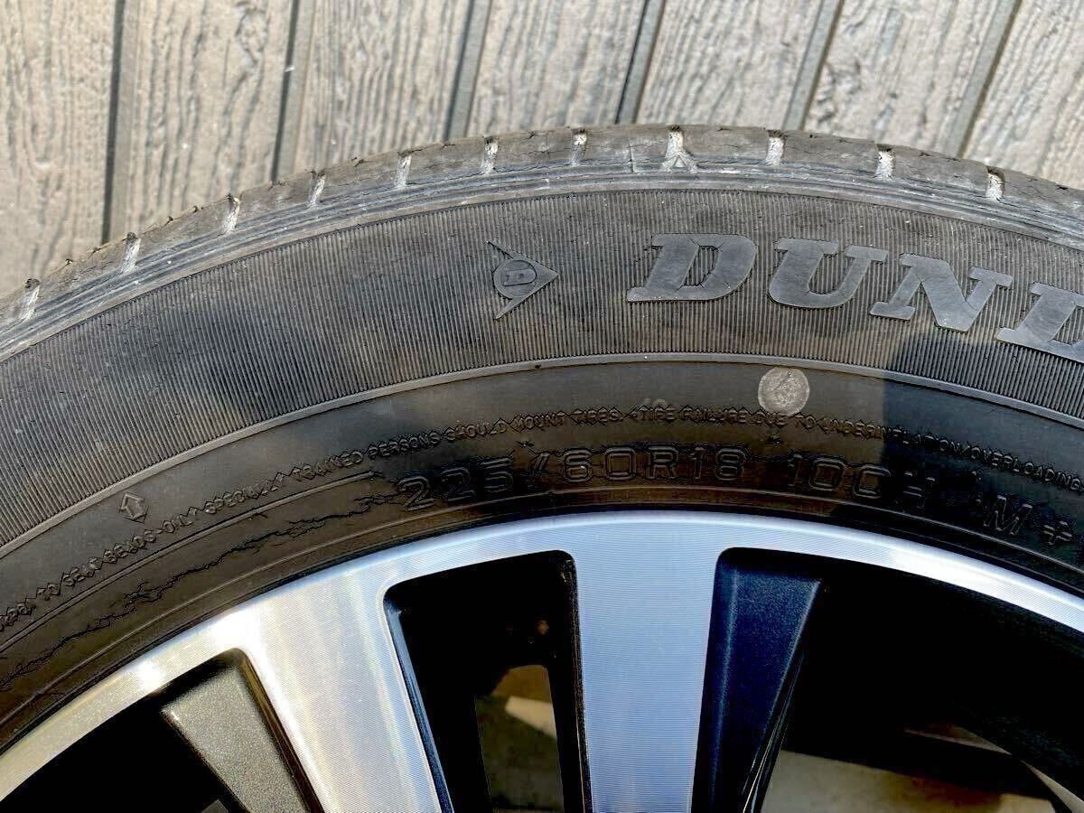 日産 エクストレイル T32 後期 純正　アルミホイール　タイヤ付　18インチ 7J+45 PCD114.3 5H 1本　225/60R18 中古品 _画像9