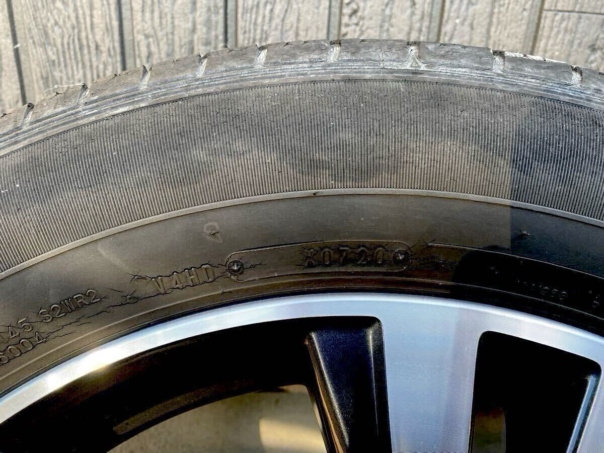 日産 エクストレイル T32 後期 純正　アルミホイール　タイヤ付　18インチ 7J+45 PCD114.3 5H 1本　225/60R18 中古品 _画像10
