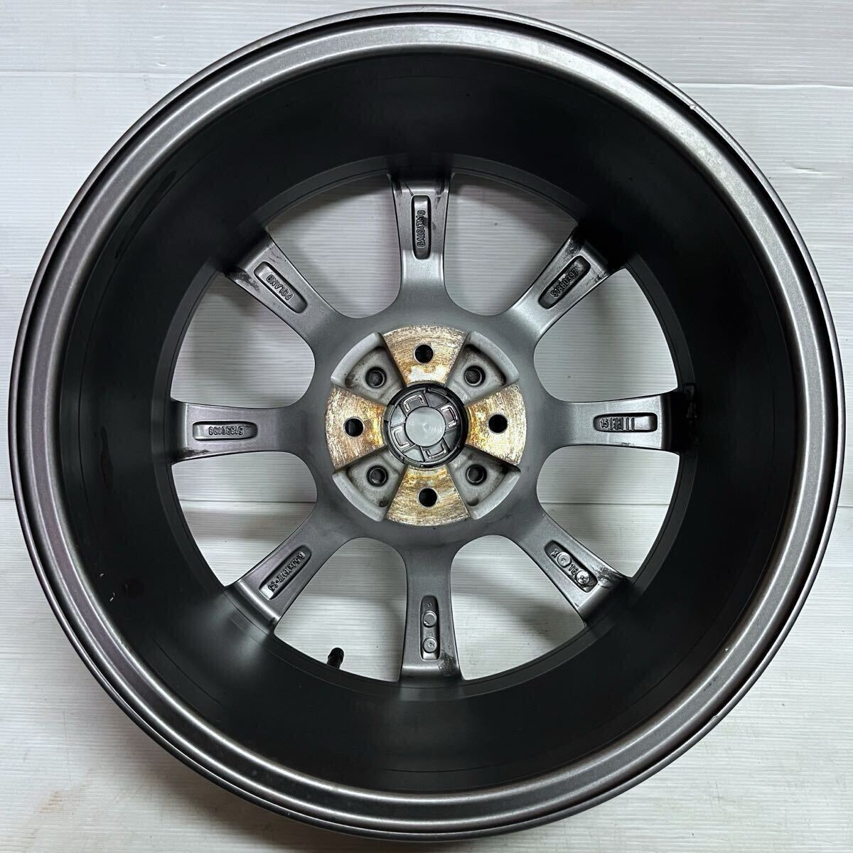 美品!センターキャップ付★アバルト 595 純正 8スポーク★PCD98 6.5J+35★ABARTH FIAT フィアット 500 500C 500S チンクエチェント プント_画像7