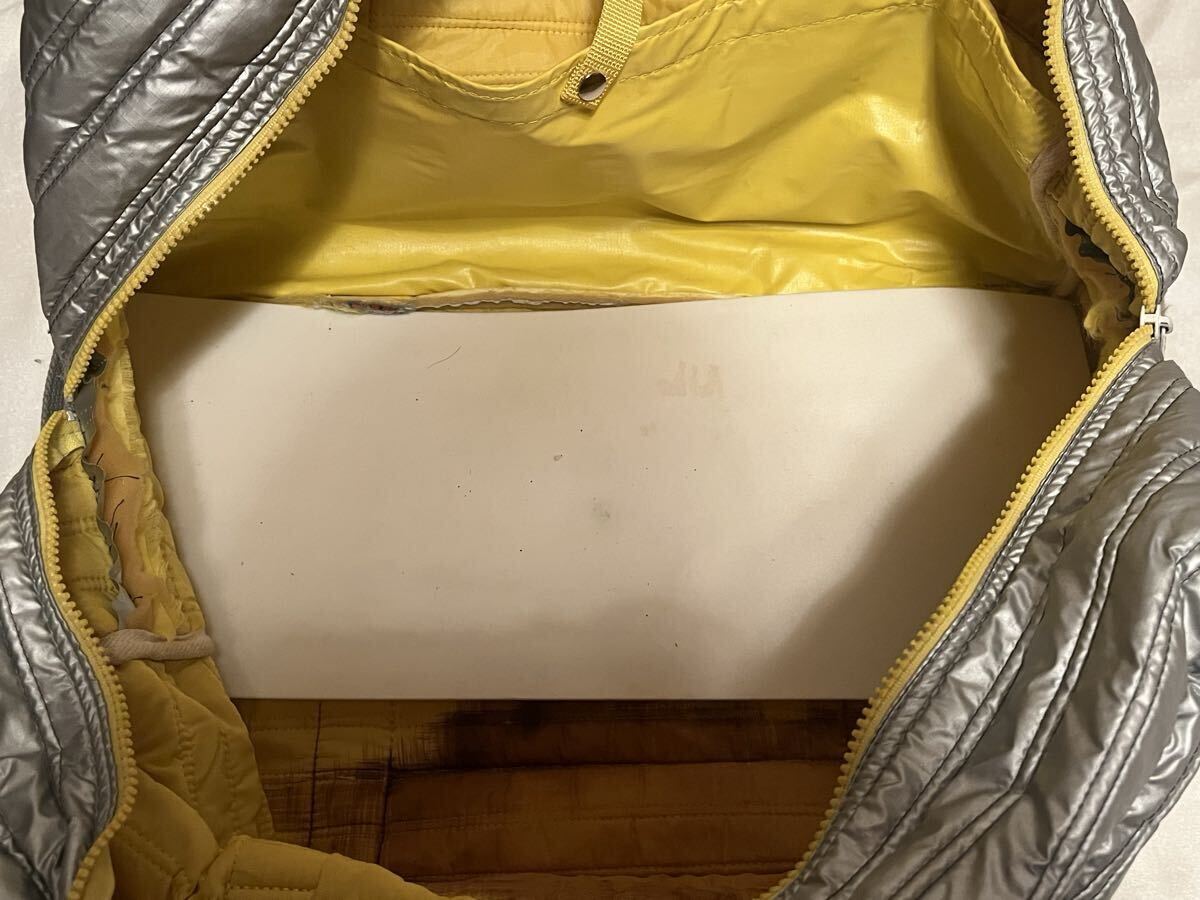 レア ボストンバッグ ミッキーマウス キリン レモン KIRIN Disney 当時物 ディズニー ショルダーバッグ レトロ 昭和 コレクション バッグ_画像6