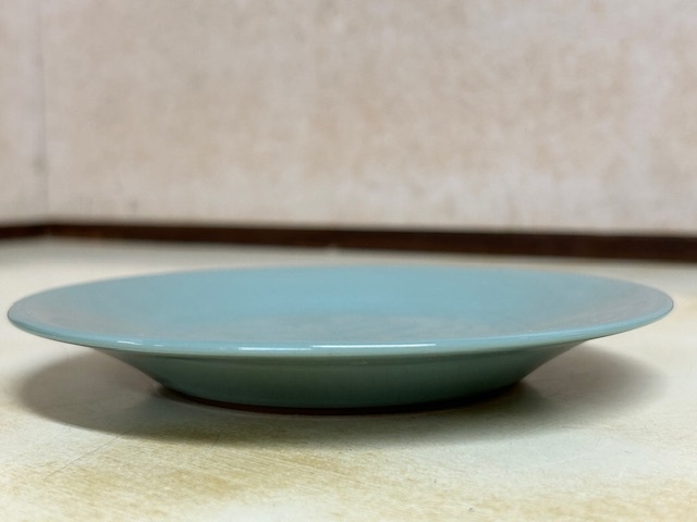 .. восток гора селадон средняя тарелка 5 покупатель .. документ диаметр :15.3cm вместе коробка чайная посуда Kyoyaki товары долгосрочного хранения 