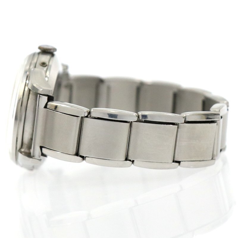 ◆ 送料無料 ◆ ORATOR / オレーター ◆ トリプルカレンダー ムーンフェイズ 腕時計 手巻き ステンレス シルバー文字盤 稼動品 社外ベルト_画像4