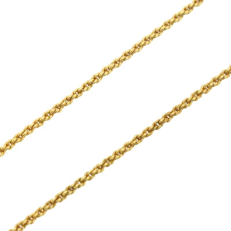 ◆ 送料無料 ◆ クリスチャンディオール / Christian Dior ◆ CDロゴ ネックレス サークル GP ゴールド メッキ 約44cm_画像3