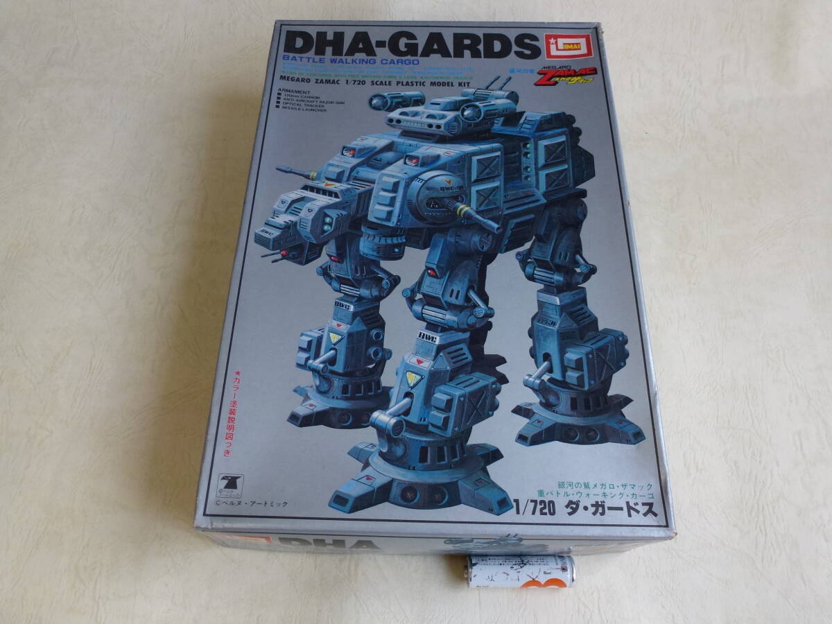 1983年イマイ1/720ダ・ガードス★難有■銀河の鷲メガロザマック 7■重バトルウォーキングカーゴ■アートミック■AT-AT似パチ■今井科学_画像1