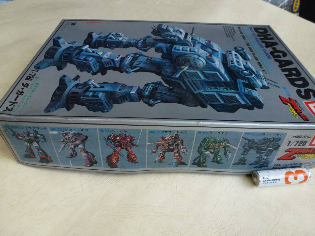 1983年イマイ1/720ダ・ガードス★難有■銀河の鷲メガロザマック 7■重バトルウォーキングカーゴ■アートミック■AT-AT似パチ■今井科学_画像6