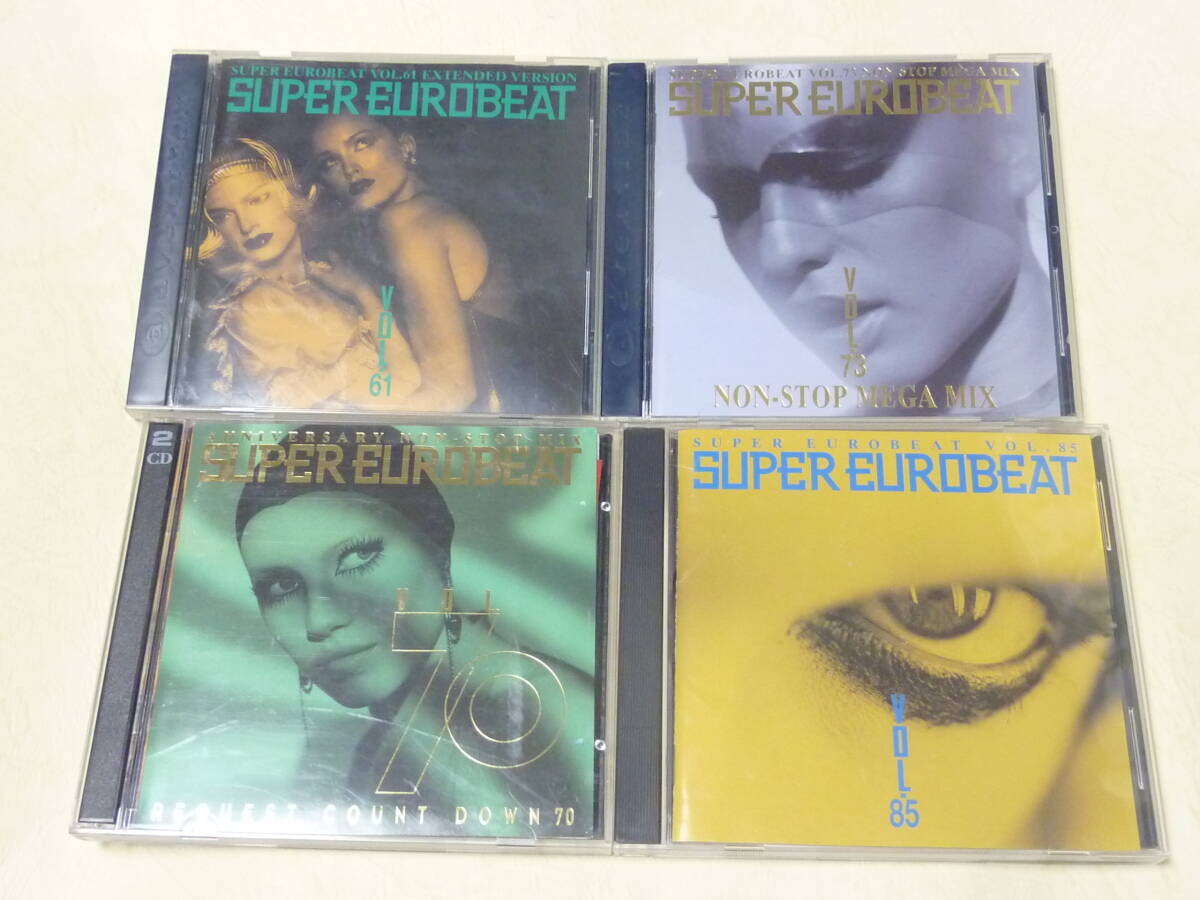 CD４枚■スーパーユーロビートVol.61/70/85　/73ノンストップメガミックス■送料185円クラブ/ダンス系■SUPER EUROBEAT■エイベックスavex_画像1