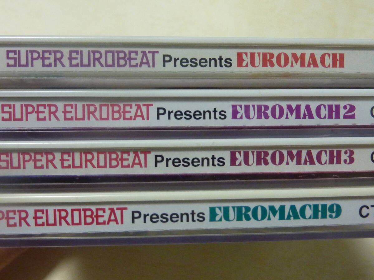 CD４枚■スーパーユーロビート ユーロマッハ1.2.3.9■送料185円■クラブ/ダンス系■SUPER EUROBEAT EUROMACH■エイベックスavex_画像2