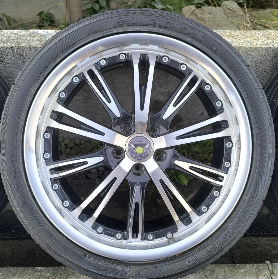 ENKEI GIOVE 18インチ 7J +50 PCD100 5穴 4本セット エンケイ ジオーブ_画像4