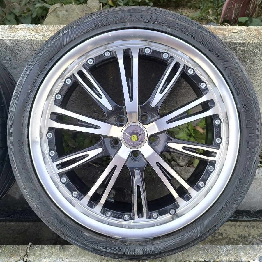 ENKEI GIOVE 18インチ 7J +50 PCD100 5穴 4本セット エンケイ ジオーブ_画像5