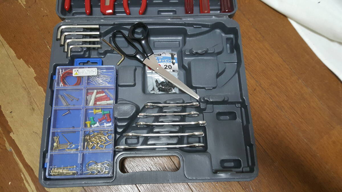 【工具】 SURE シュアー ホームツールセット SHT-50 工具セット (欠品あり）_画像6