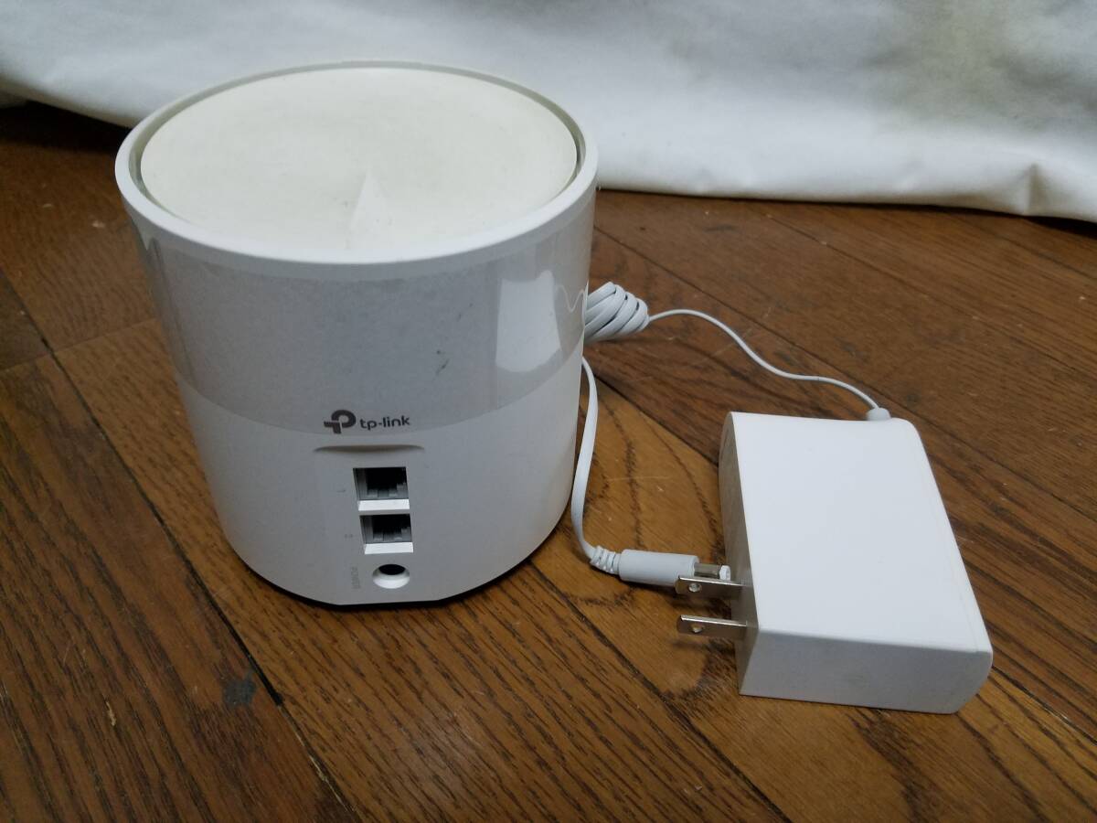 【家電】 TP-Llink Deco X60 AX3000 メッシュ Wi-Fi ルーター 通電確認のみ (No.3)_画像1