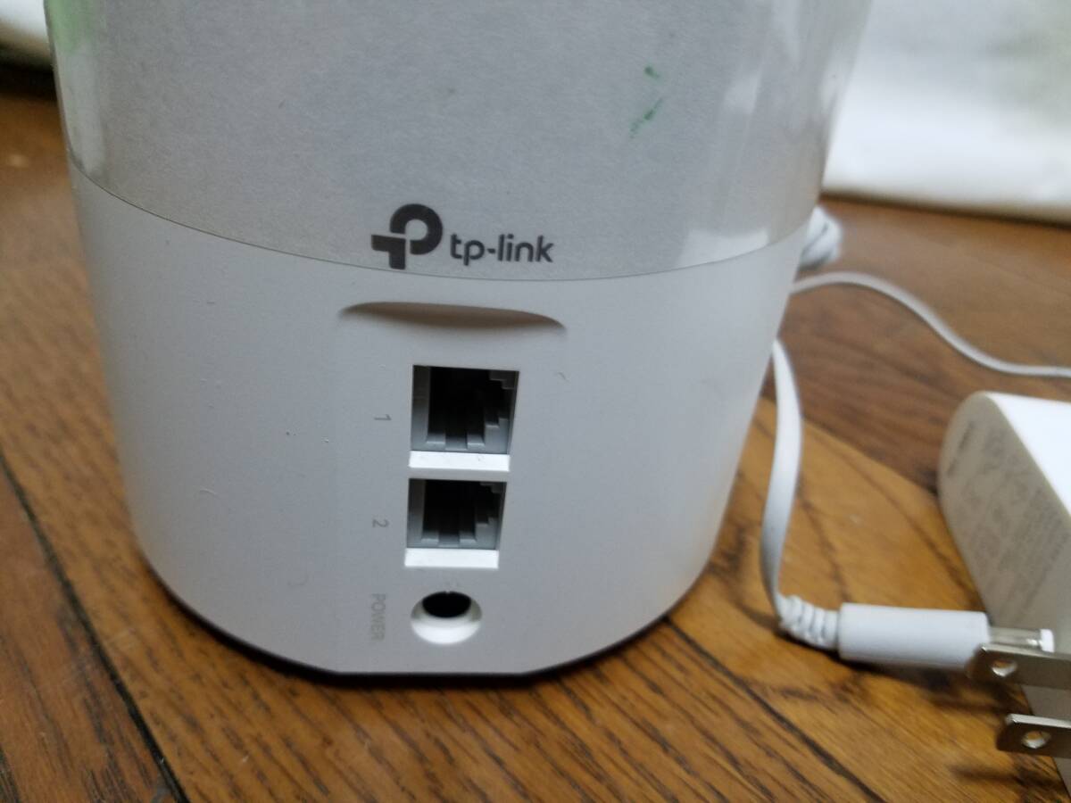 【家電】 TP-Llink Deco X60 AX3000 メッシュ Wi-Fi ルーター 通電確認のみ (No.3)_画像2