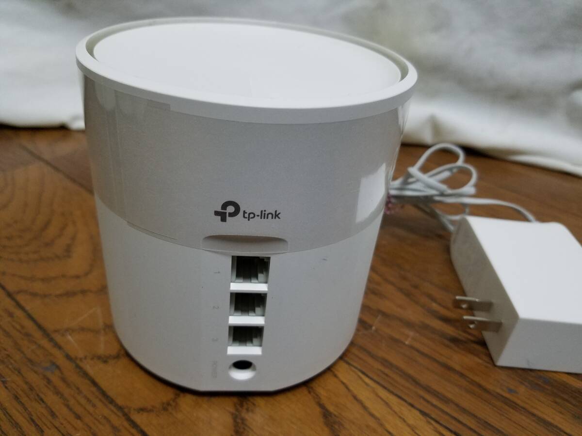【家電】 TP-Llink Deco X50 AX3000 メッシュ Wi-Fi ルーター 通電確認のみ　(No.4)_画像2
