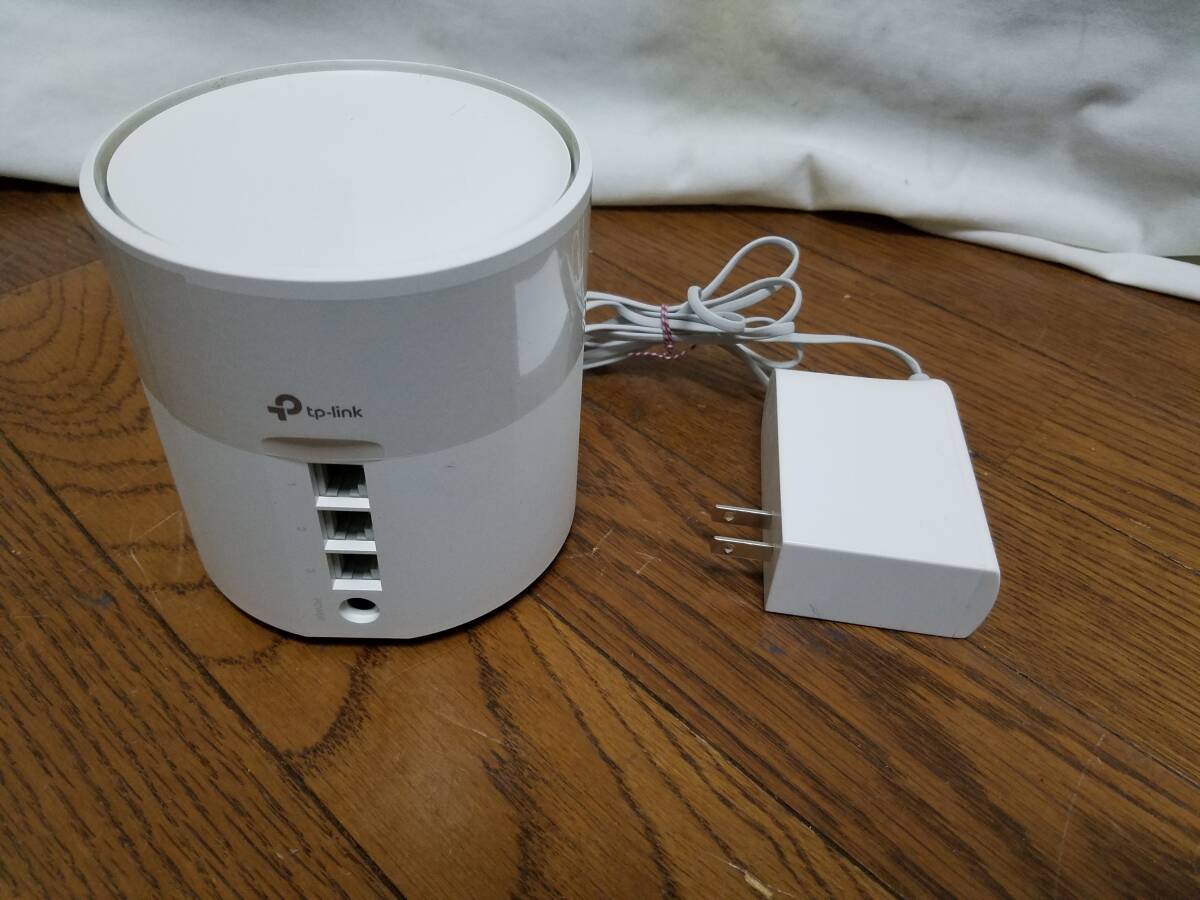 【家電】 TP-Llink Deco X50 AX3000 メッシュ Wi-Fi ルーター 通電確認のみ　(No.4)_画像1
