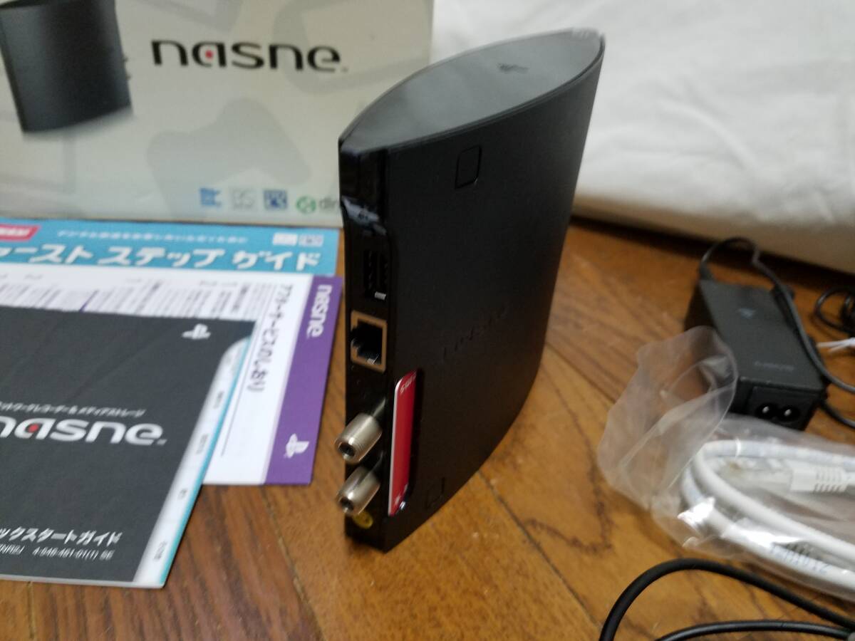 【PC周辺機器】 SONY nasne ナスネ HDDレコーダー 1TB CECH-ZNR2J 通電確認済み_画像3