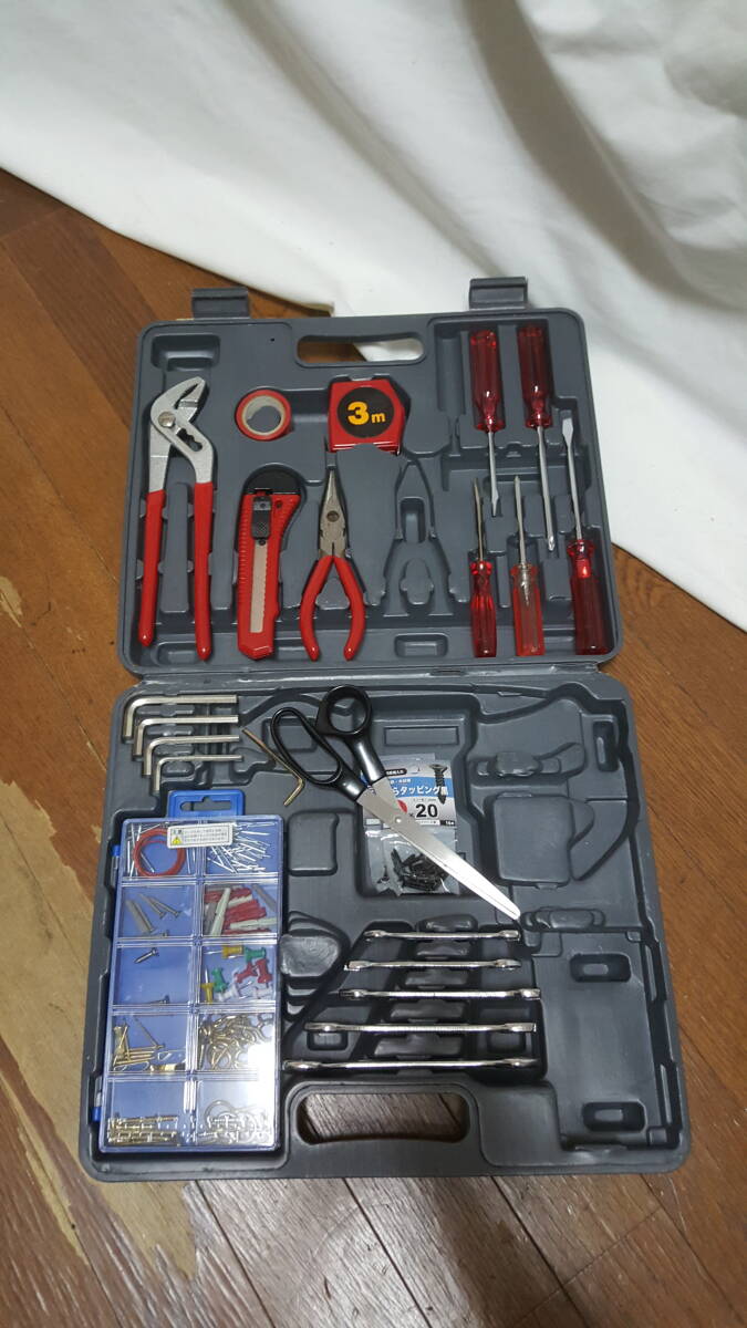 【工具】 SURE シュアー ホームツールセット SHT-50 工具セット (欠品あり）_画像4