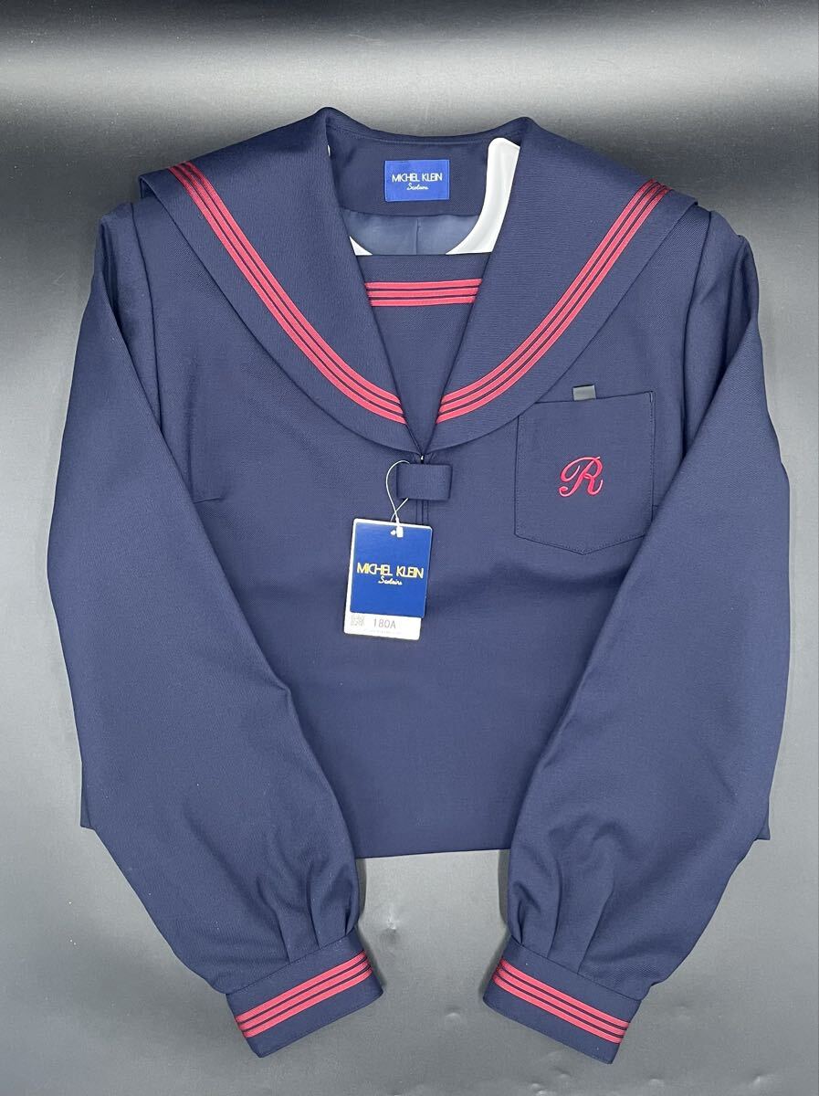 [ ограничение 1 пункт только ] матроска сверху . воротник запонки 3шт.@ линия 180A 180cm XXL Cub li type школьная форма костюмированная игра средний . средняя школа sailor галстук есть JK JC