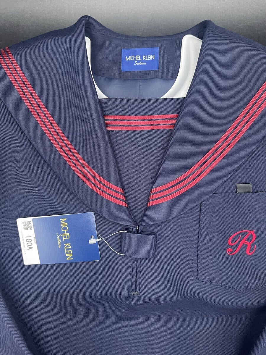 [ ограничение 1 пункт только ] матроска сверху . воротник запонки 3шт.@ линия 180A 180cm XXL Cub li type школьная форма костюмированная игра средний . средняя школа sailor галстук есть JK JC