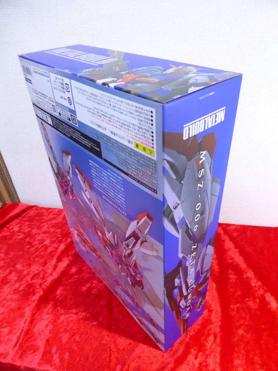 未開封 METAL BUILD MSZ-006 ゼータガンダム 機動戦士Zガンダム バンダイ メタルビルド ハイパーメガランチャー同時出品中_画像5