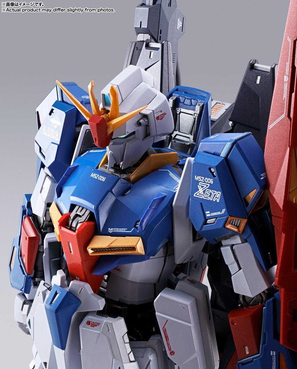 未開封 METAL BUILD MSZ-006 ゼータガンダム 機動戦士Zガンダム バンダイ メタルビルド ハイパーメガランチャー同時出品中_画像9
