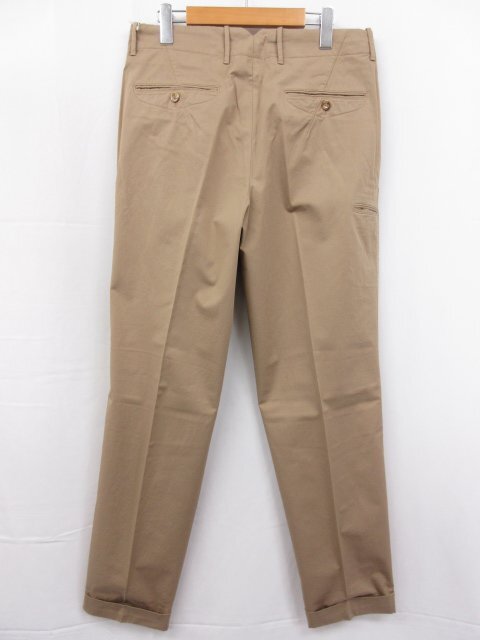 未使用 【インコテックス INCOTEX】 1W0065 9098Y 406 定価43450円 ROYAL BATAVIA パンツ スラックス (メンズ) size52 ベージュ◇3SLP0528_画像2