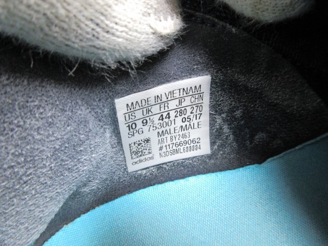 [ Adidas adidas] Nemesis 17.3 шиповки обувь low cut спортивные туфли обувь джентльмен обувь ( мужской ) size28 белый *37MZA8332*