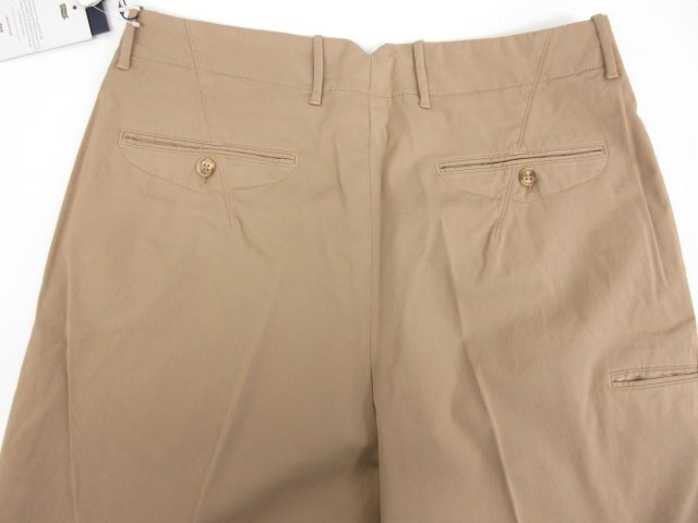 未使用 【インコテックス INCOTEX】 1W0065 9098Y 406 定価43450円 ROYAL BATAVIA パンツ スラックス (メンズ) size52 ベージュ◇3SLP0528_画像5