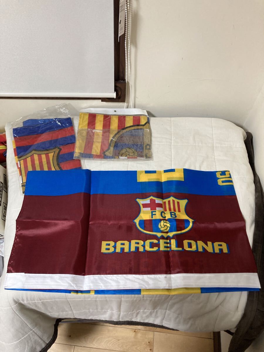 海外サッカークラブ ペナント・フラッグ まとめ売り10枚以上 Valencia CF バルセロナなど 希少／コレクション_画像5