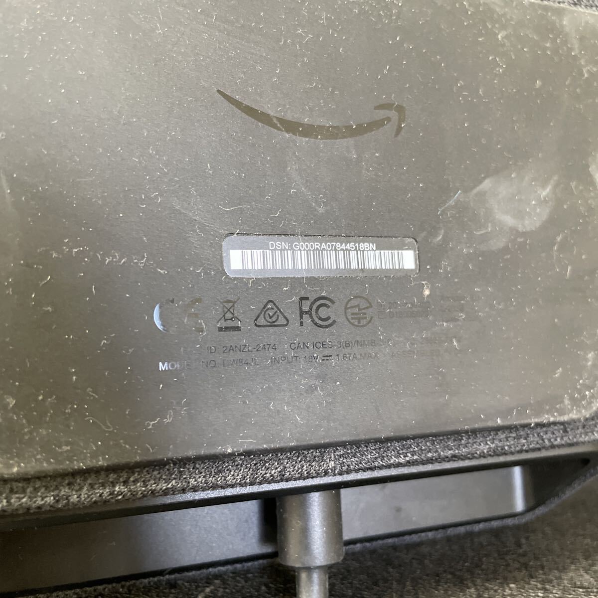 Amazon Echo Show 第2世代 DW84JL 動作確認済み 初期化済み アマゾン スクリーン付きスマートスピーカー アレクサ 1_画像8