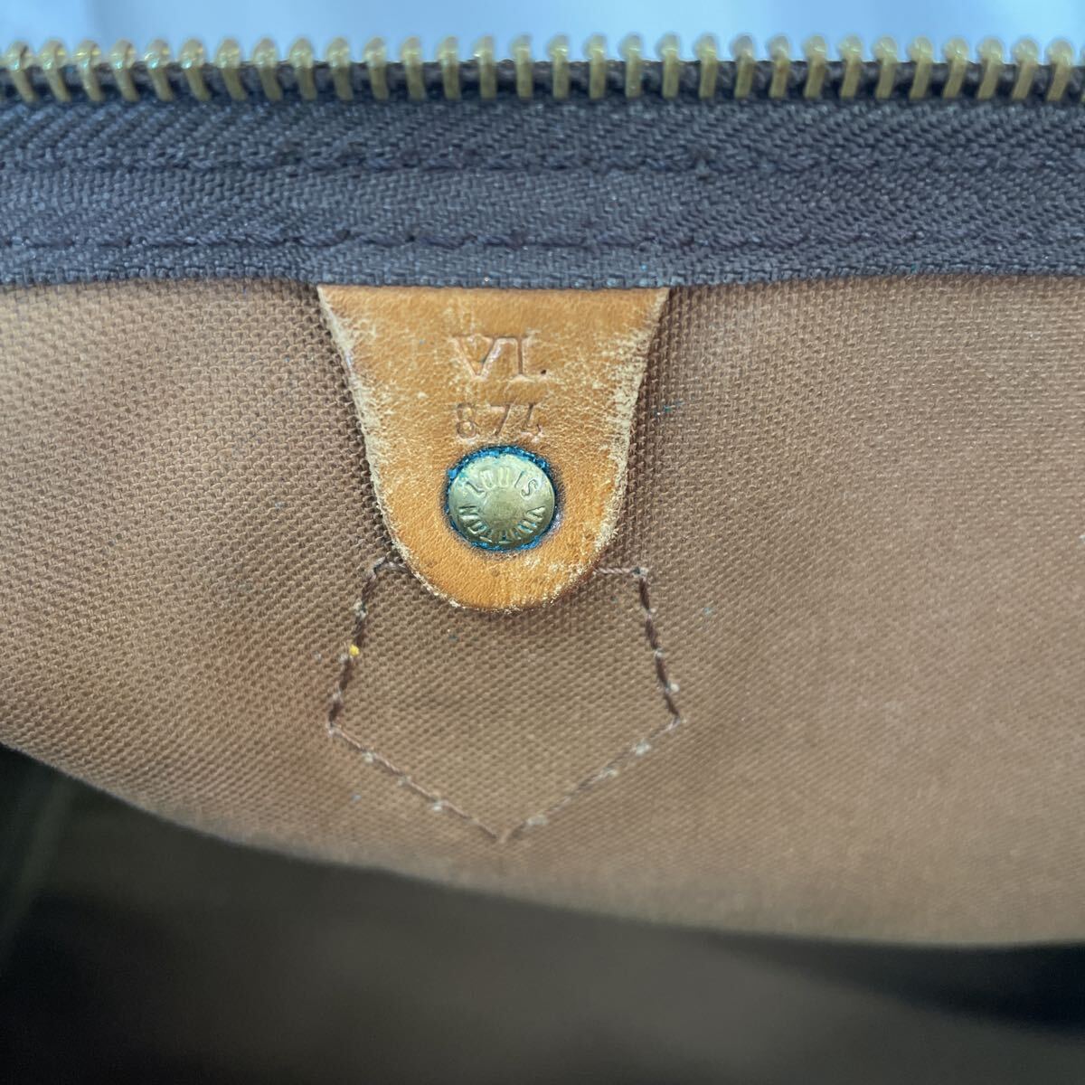  хорошая вещь LOUIS VUITTON Louis Vuitton монограмма speedy 35 M41524 Brown ручная сумочка сумка "Boston bag" Mini Boston 1