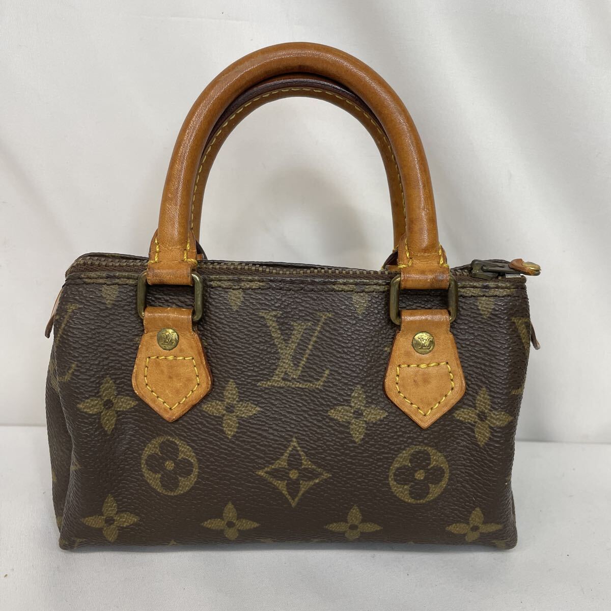 LOUIS VUITTON Louis Vuitton монограмма Mini speedy M41534 Mini сумка ручная сумочка сумка сумка 1