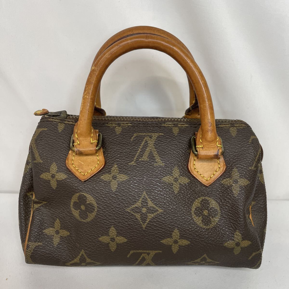 LOUIS VUITTON Louis Vuitton монограмма Mini speedy M41534 Mini сумка ручная сумочка сумка сумка 1