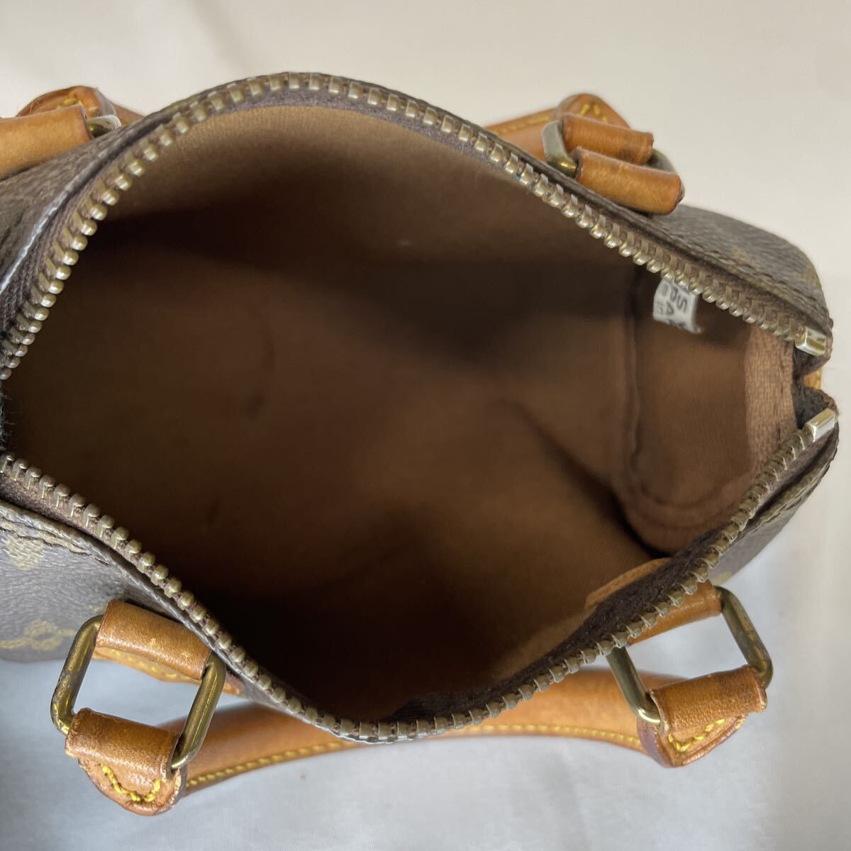 LOUIS VUITTON Louis Vuitton монограмма Mini speedy M41534 Mini сумка ручная сумочка сумка сумка 1