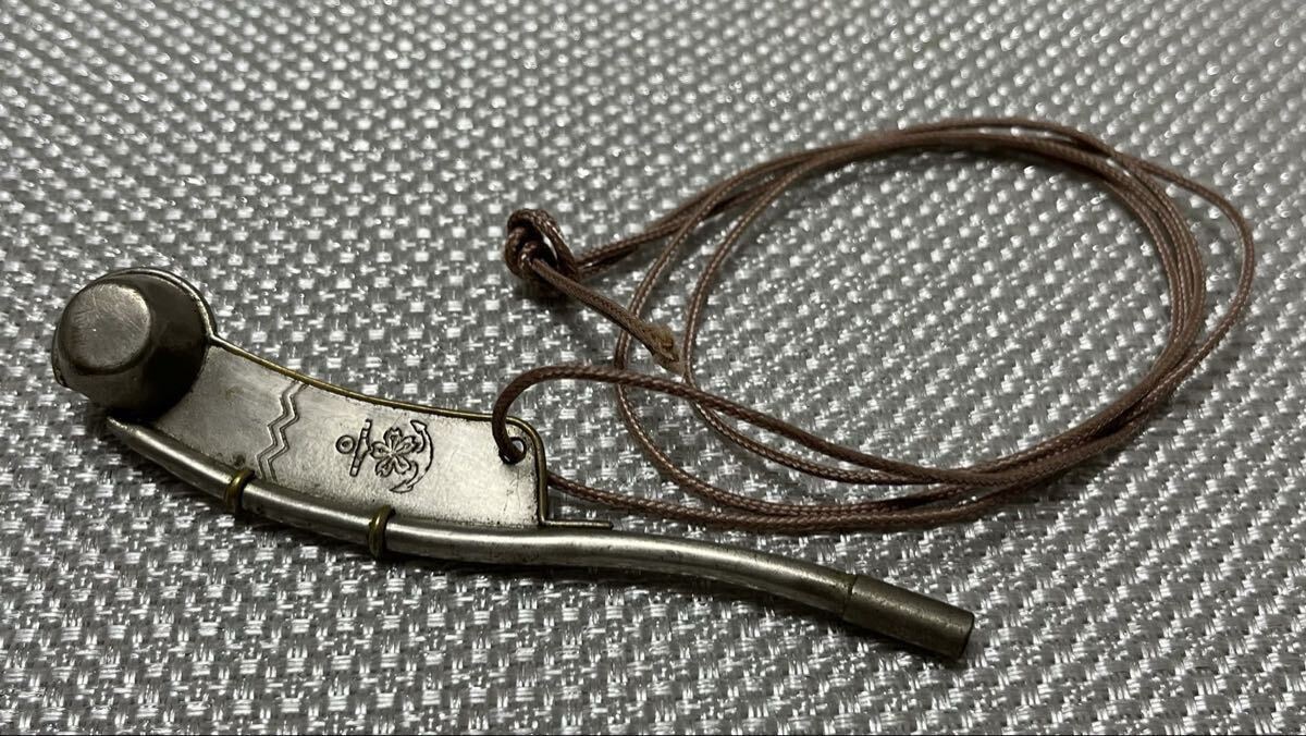 . страна военно-морской флот Sakura . номер дудка Vintage милитари свисток боковой труба 