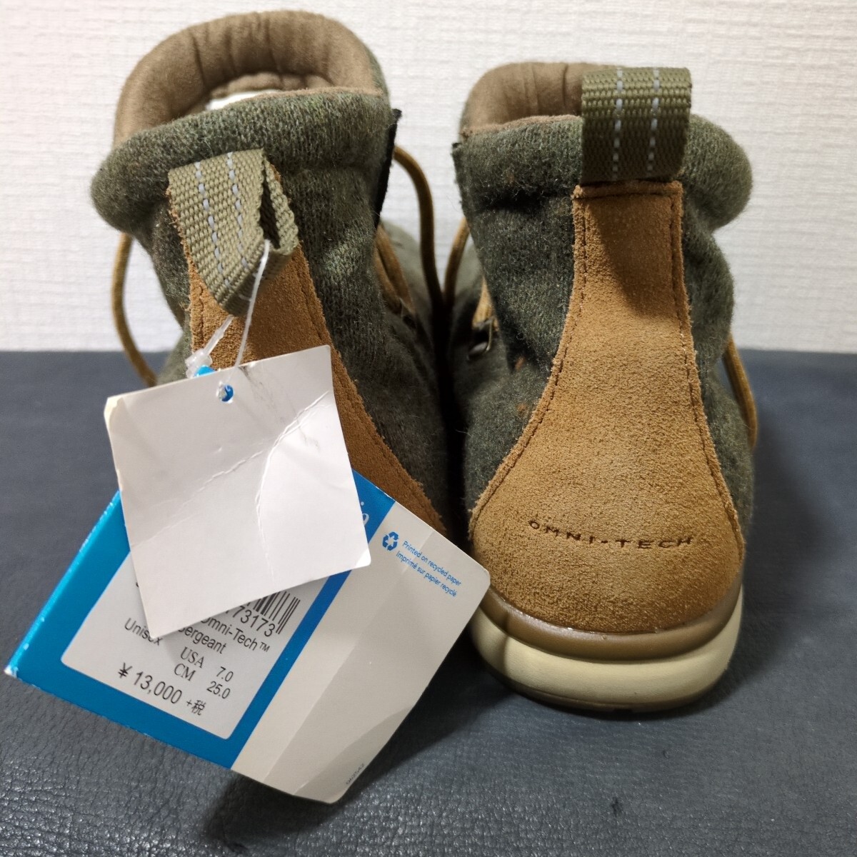 未使用保管品 Columbia コロンビア 防水トレッキングシューズ 919 Mid omni tech 25cm _画像3