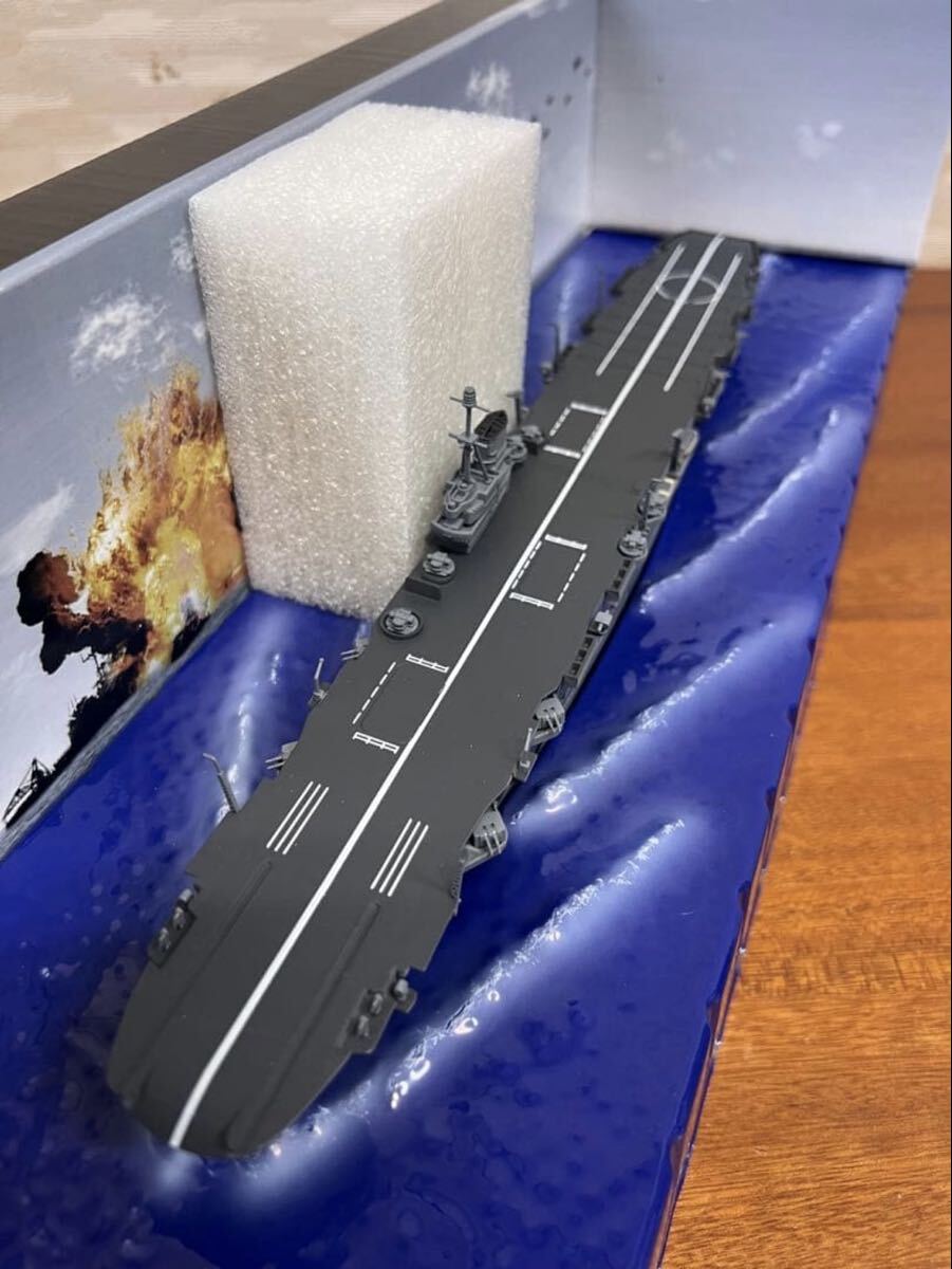 No177 BATTLE MARDENED MACHINES TONS OF STEEL WITH TONS OF DETAILBRITISH HMS ARK ROYAL1:700 SCALE AIRCRAFT CARRIER SERIES _画像8