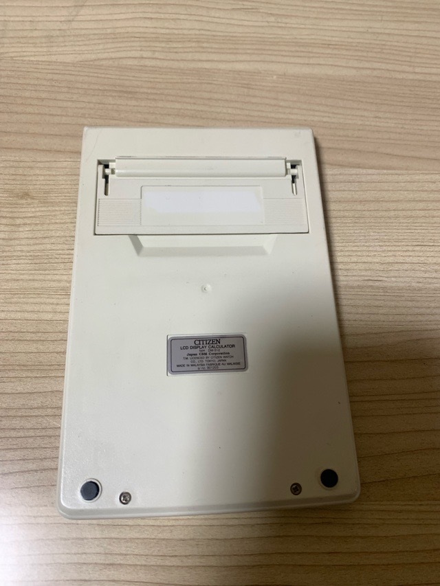 CITIZEN　DM-512　電卓_画像2
