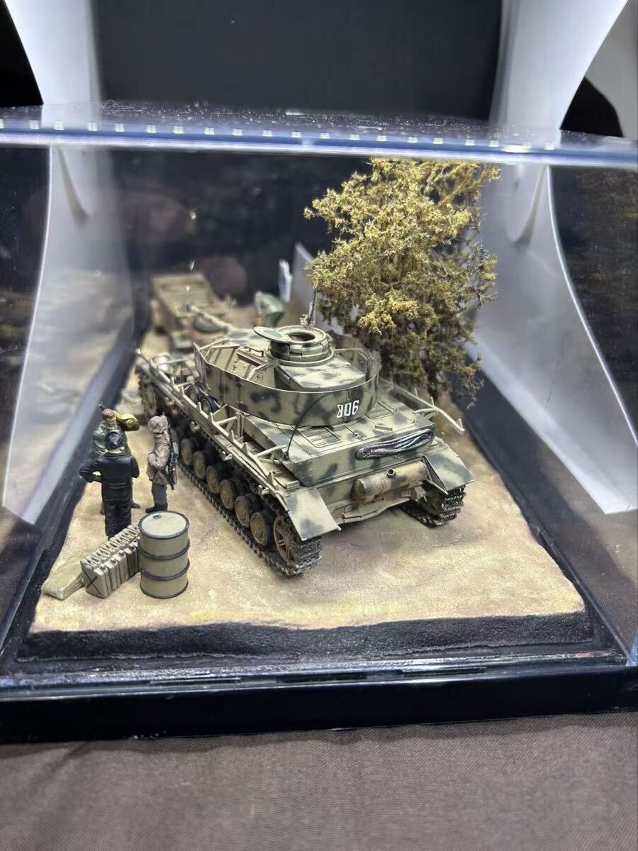 超絶技巧 リアルプロダクト 静岡トイショー展示出品 完成品 キューベルワーゲン タミヤ GERMAN PANZERKAMPFWAGEN Ⅳ Ausf.j Ⅳ号戦車J型_画像8