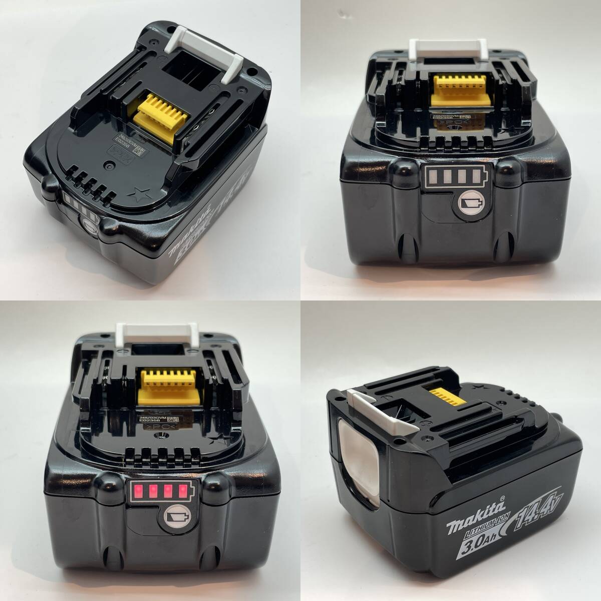 tu104 makita 充電式ファン CF102D バッテリー BL1430B ※中古_画像9