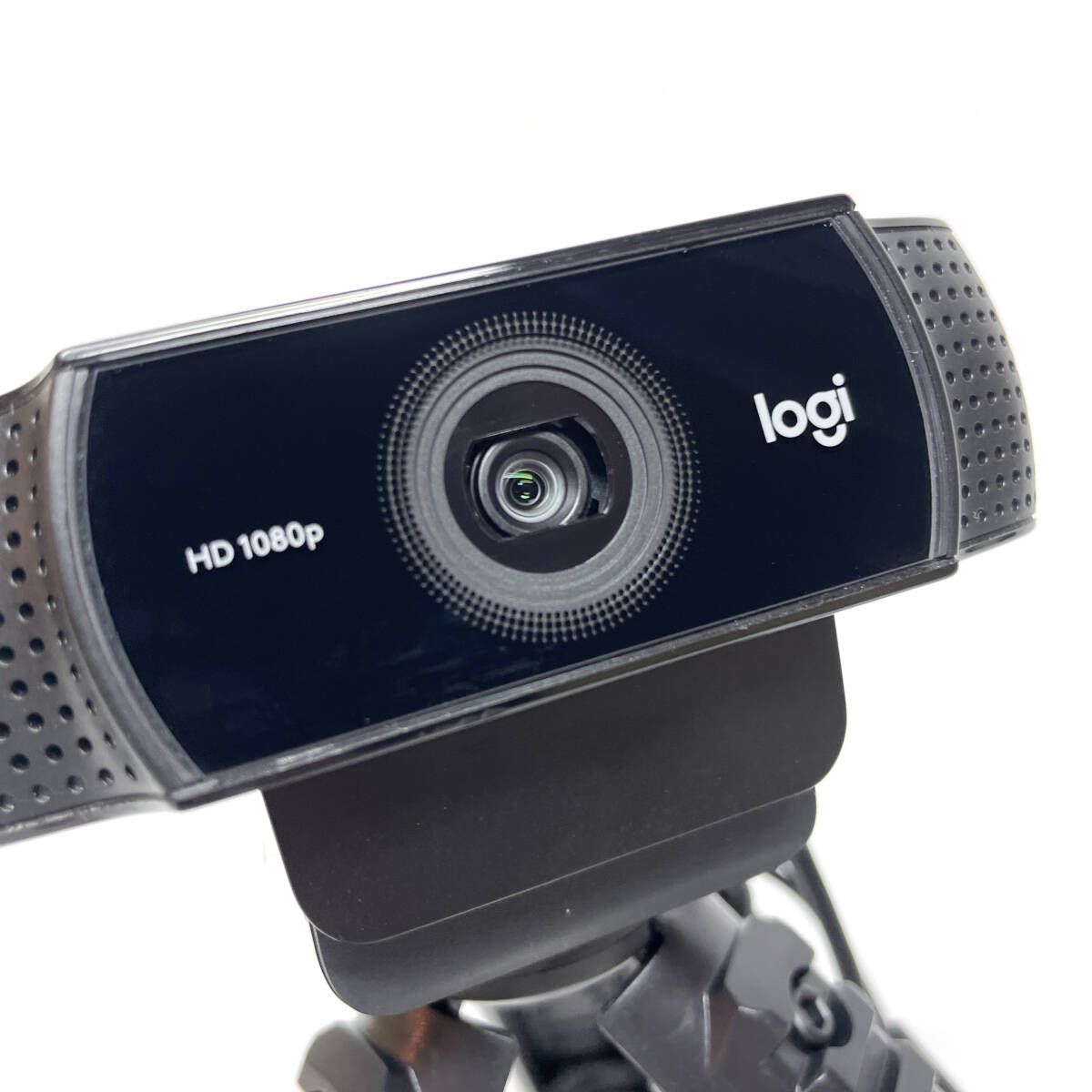 tu105 Logicool ロジクール HD Pro Stream Webcam C922 ウェブカメラ ブラック ※中古_画像2