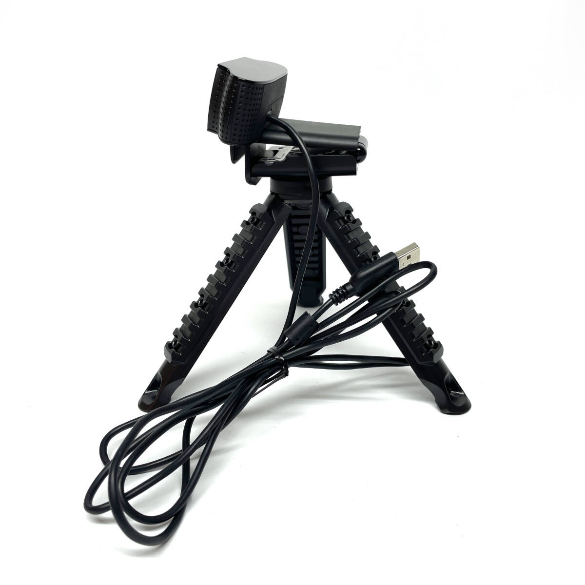 tu105 Logicool ロジクール HD Pro Stream Webcam C922 ウェブカメラ ブラック ※中古_画像4