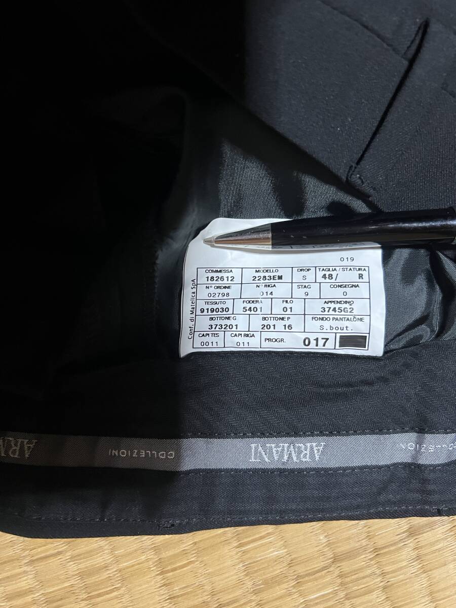 ARMANI COLLEZIONI アルマーニコレツォーニ　シングルスーツ_画像8