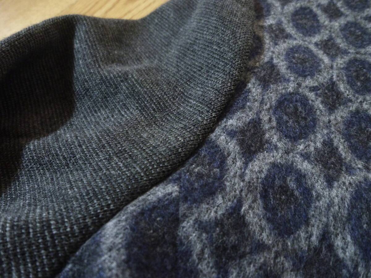 レリアン Leilian LANIFICIO F.LLI☆ウール アンゴラ 切替え ジャケット☆大きいサイズ♪１５_画像5