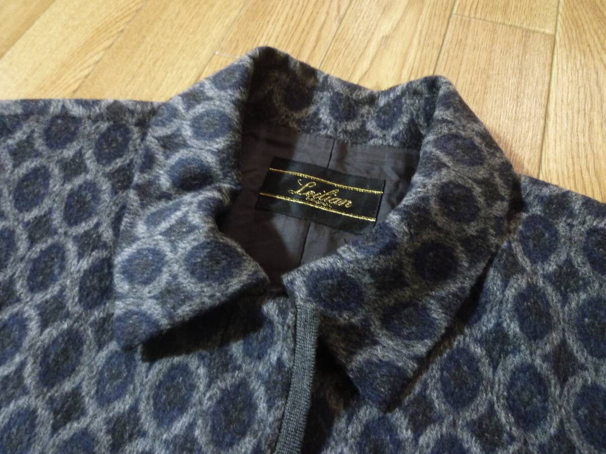 レリアン Leilian LANIFICIO F.LLI☆ウール アンゴラ 切替え ジャケット☆大きいサイズ♪１５_画像8