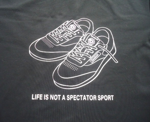 ■Reebok(リーボック)■半そでTシャツ(メンズ)ブラック サイズLL■_画像5