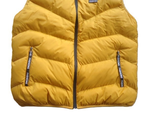 ■ジッパー付きベスト■MUSIC 1973 サイズL■_画像3